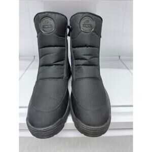 "PAJAR CANADA" Mens Ice Grip Snow Boots, Black, Size 12